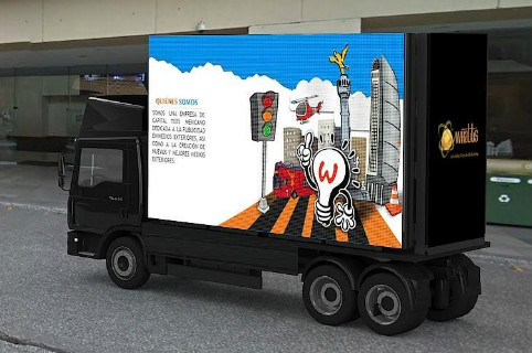Truck Trailer LED Billboard Display p4
