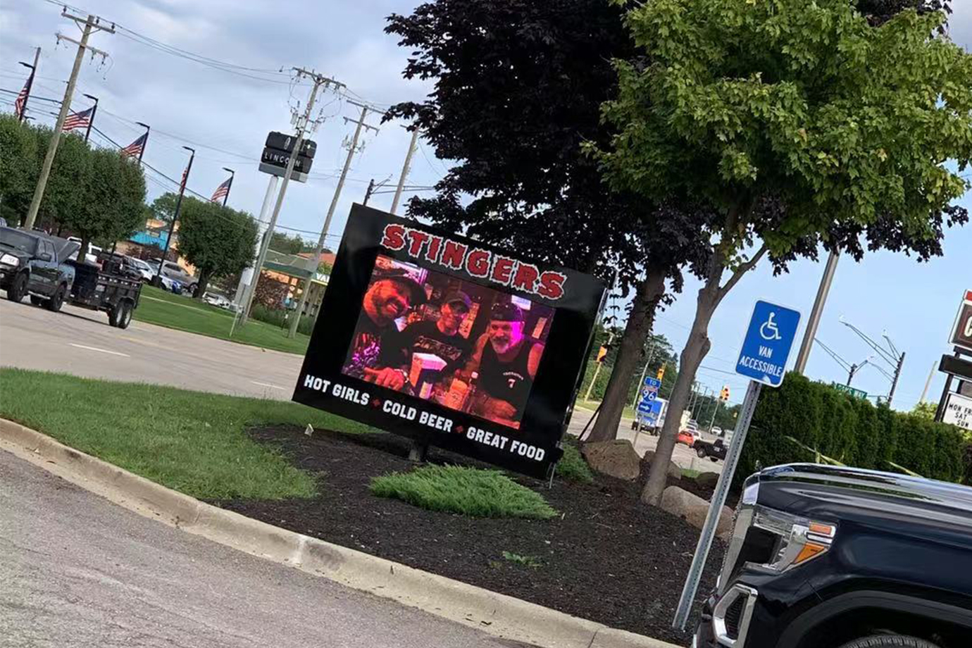 P4 Outdoor LED Billboard In US