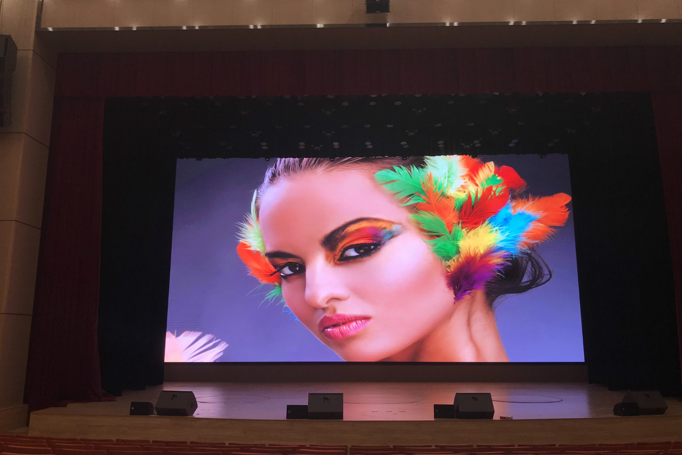 Stage Background LED Screen Panel - Indoor Permanent - Outdoor and Indoor  LED display Screen Signage Solution Provider-Canbest LED