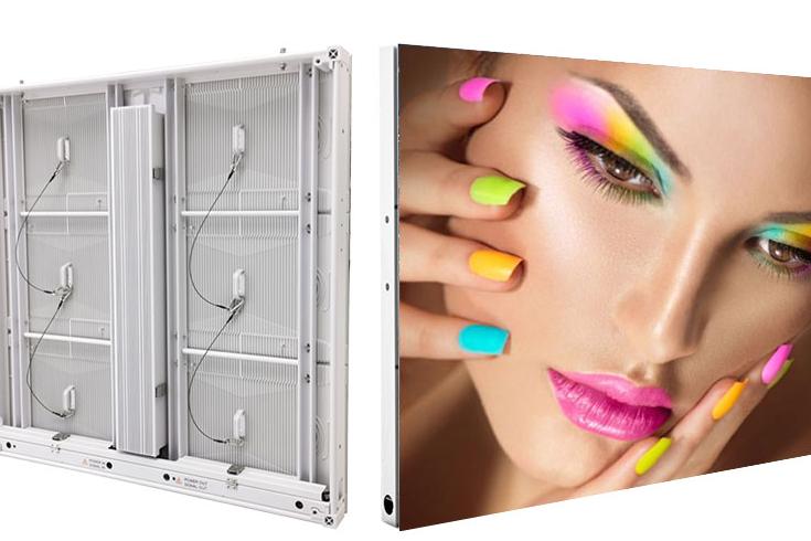 Curved screen, naked-eye 3D LED video wall: A PRO series outdoor fixed