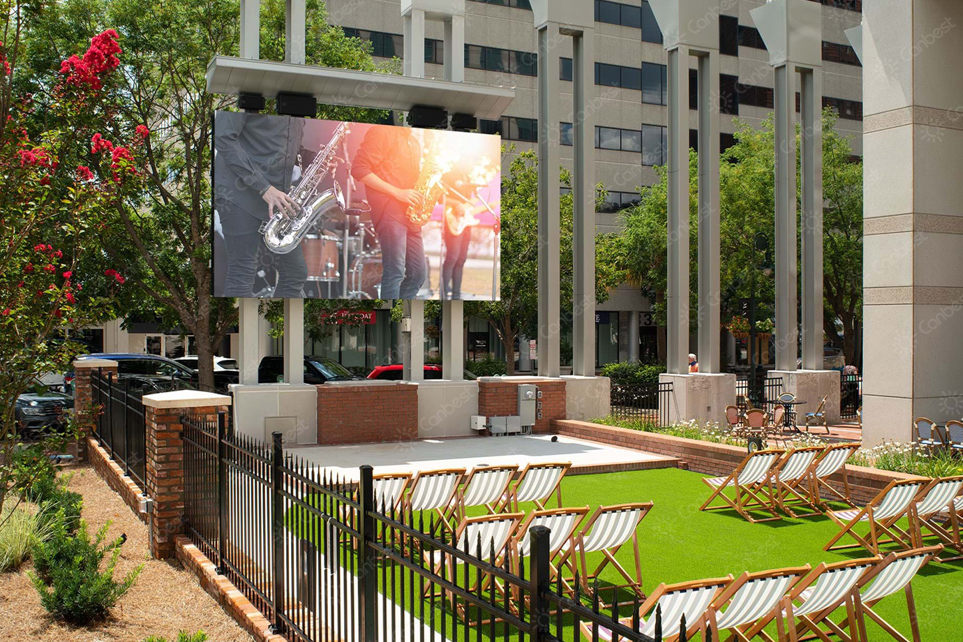 P4 Bespoke HD Outdoor LED Signage in USA