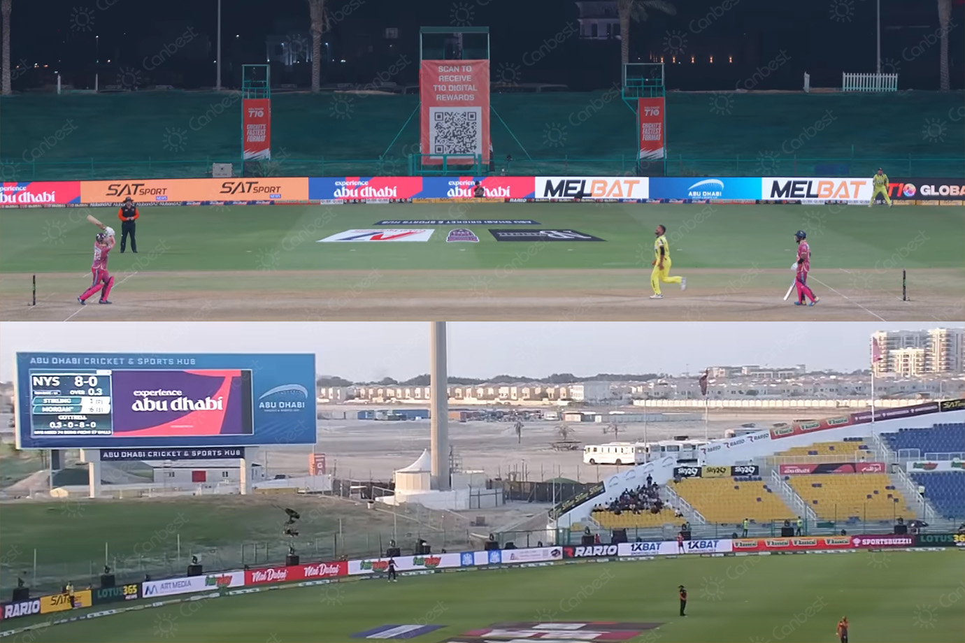 Best P10 Outdoor Cricket Stadium Perimeter LED Display Screen DUBAI