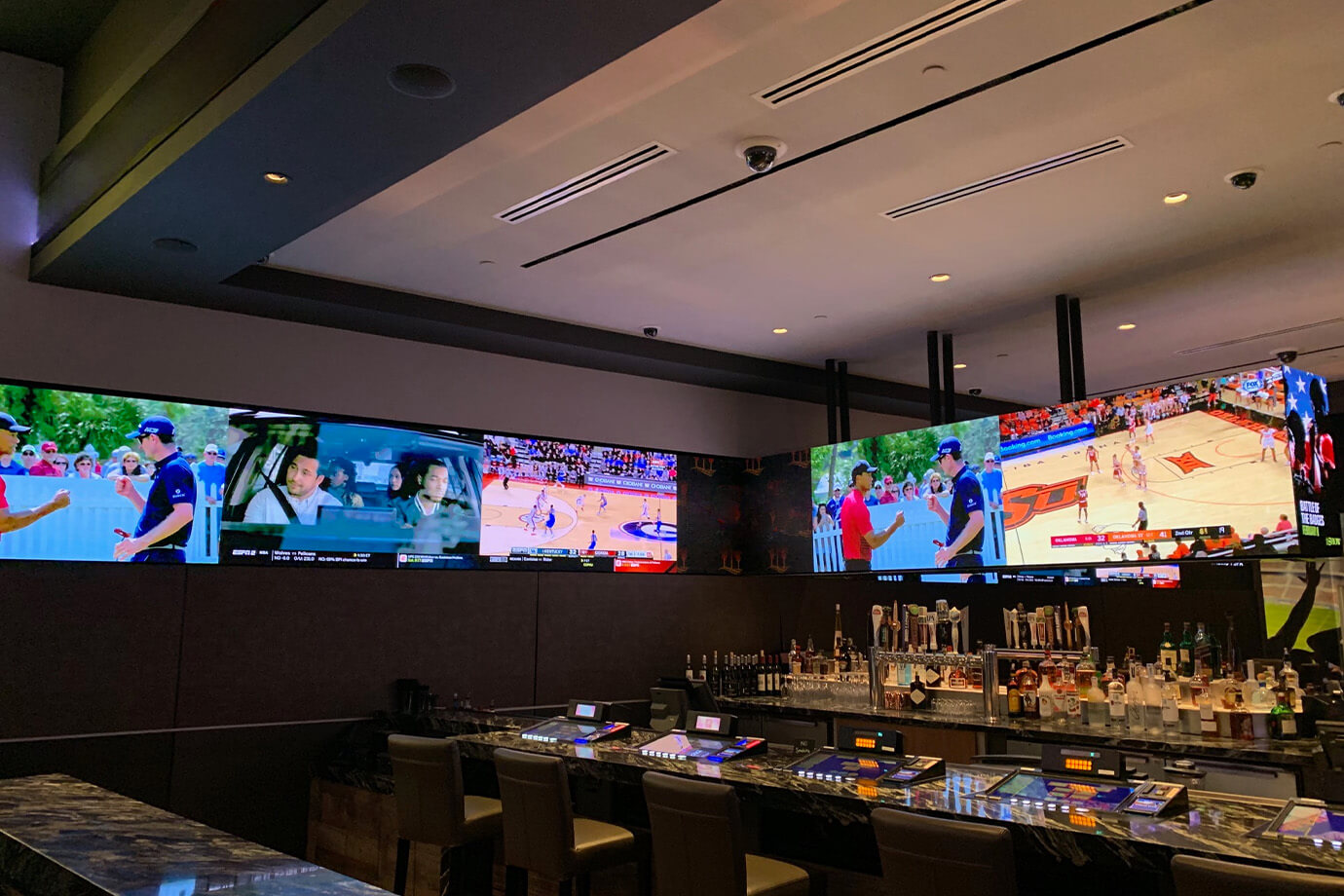 P1.2 Indoor HD Pala Casino Spa Resort Sports Bar LED Screen in USA