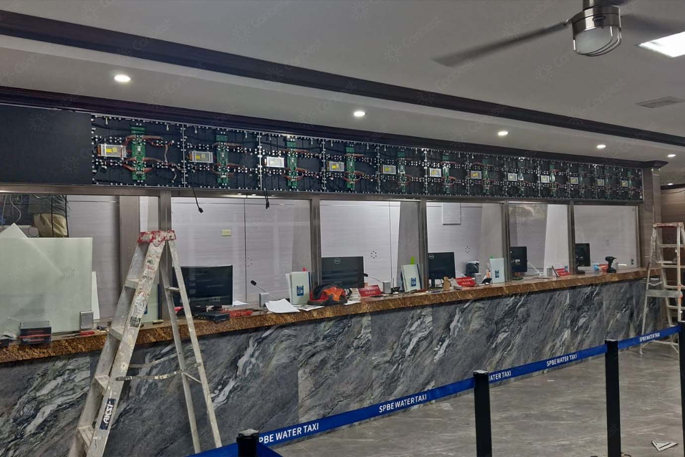 P2 Indoor LED Display Panels for Restaurant in Belize